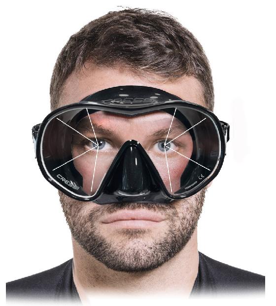 Diving mask Cressi F dual
